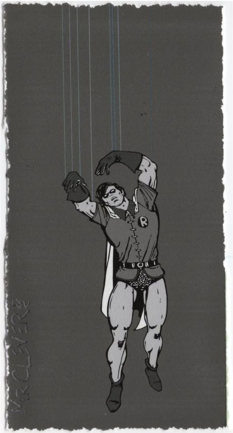 MR. CLEVER - BATMAN'S PUPPET - ORIGINAL (1 of 3)