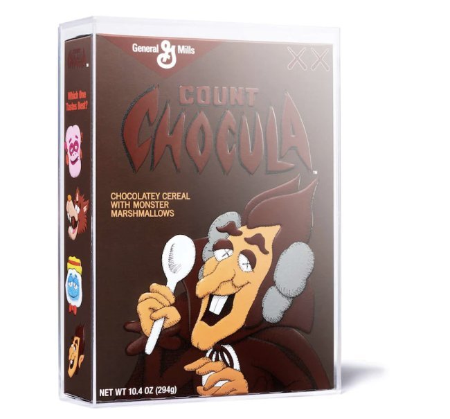 KAWS - MONSTERS COUNT CHOCULA - LIMITED EDITION ACRYLIC CASE (1 of 2)