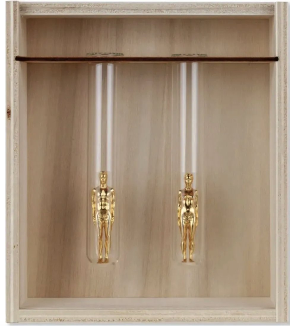 IMBUE - ADAM & EVE (GOLD) - 24K GOLD PLATED SCULPTURE (1 of 1)