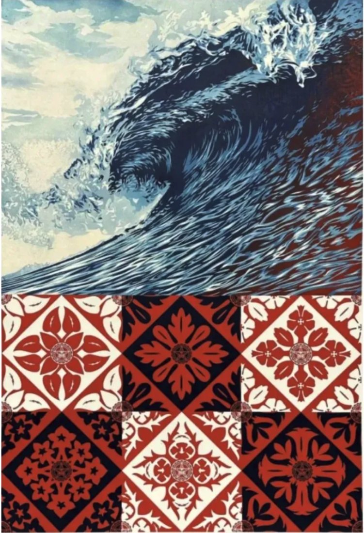 SHEPARD FAIREY - WAVE OF DISTRESS (1 of 1)