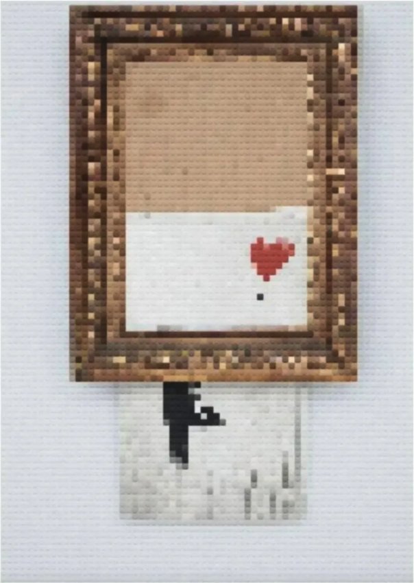 CON ARTIST - SHREDDED GIRL WITH THE BLOCKS (1 of 1)