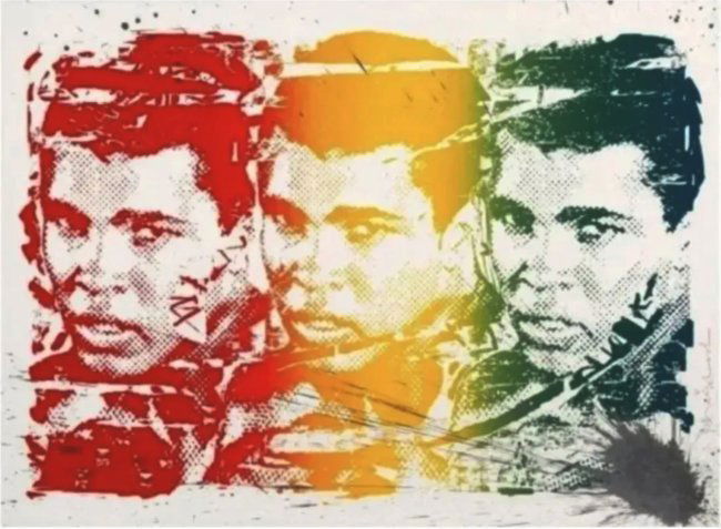 MR. BRAINWASH - LEGEND FOREVER - HAND FINISHED (1 of 1)