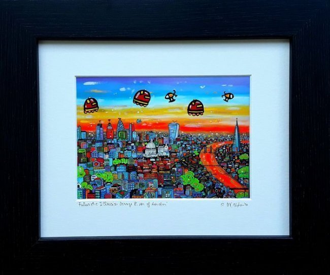 MARIA LUISA AZZINI - FUTURISTIC ILLUSION ORANGE RIVER (1 of 1)