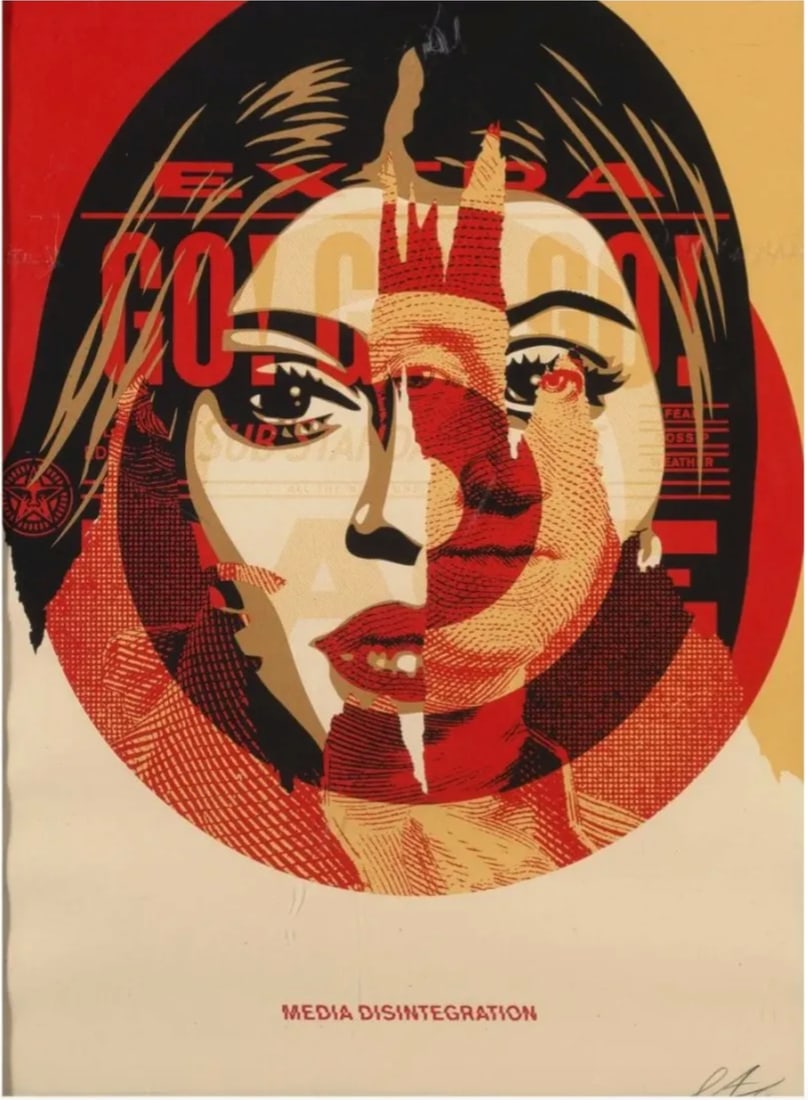 SHEPARD FAIREY - MEDIA TARGET (1 of 1)