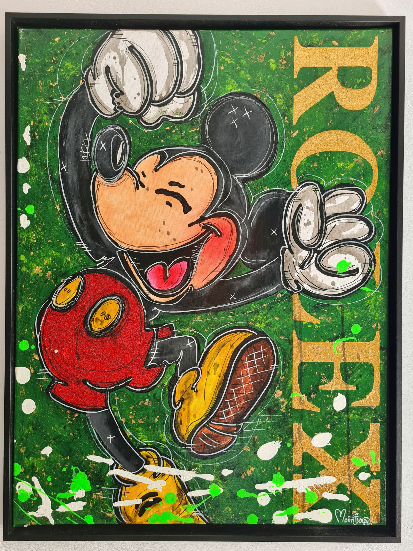 MOONTJE - HAPPY MICKEY ROLEX GOLD GLITTER EDITION (1 of 4)