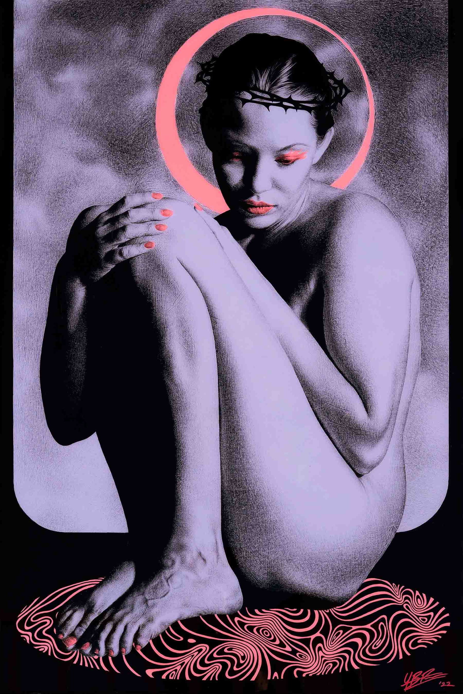 Hunter Blaze Pearson - Fate - ORIGINAL CANVAS (1 of 1)