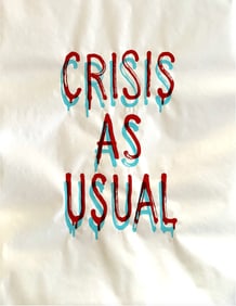 BANKSY - CRISIS AS USUAL - GDP