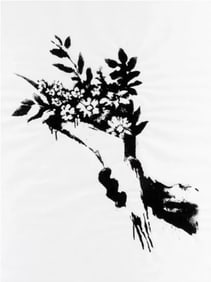 BANKSY - GDP FLOWER THROWER