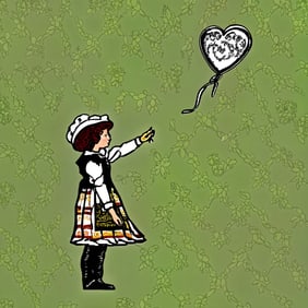 CON ARTIST - A VICTORIAN BANKSY - RARE AP