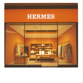 AS I PICTURED - THE STORE FRONT (HERMES) - RARE AP
