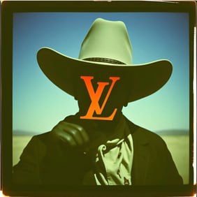AS I PICTURED - LV COWBOY - CANVAS