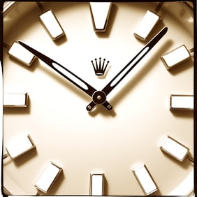 AS I PICTURED - PEARL WHITE ROLEX - ORIGINAL - XL CANVAS