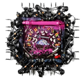 KENNY IRWIN JR - CALL MY AGENT, PARAMOUNT IS ON THE LINE - ORIGINAL XL SCULPTURE