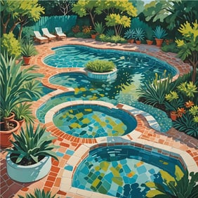 THE COLLECTIVE - A HOCKNEY PALM SPRINGS #3 - RARE AP