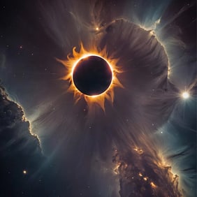 mARTian - SPACE RAYS OF HOPE - LARGE ON METAL