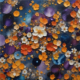 PETAL - POND FLOWERS - CANVAS