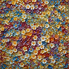 PETAL - VIBRANT SPRING FLOWERS  - CANVAS