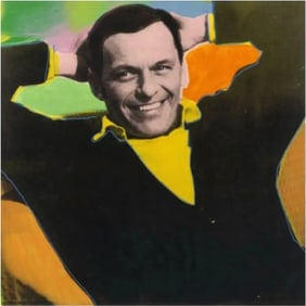 STEVE KAUFMAN - SINATRA -  ORIGINAL CANVAS
