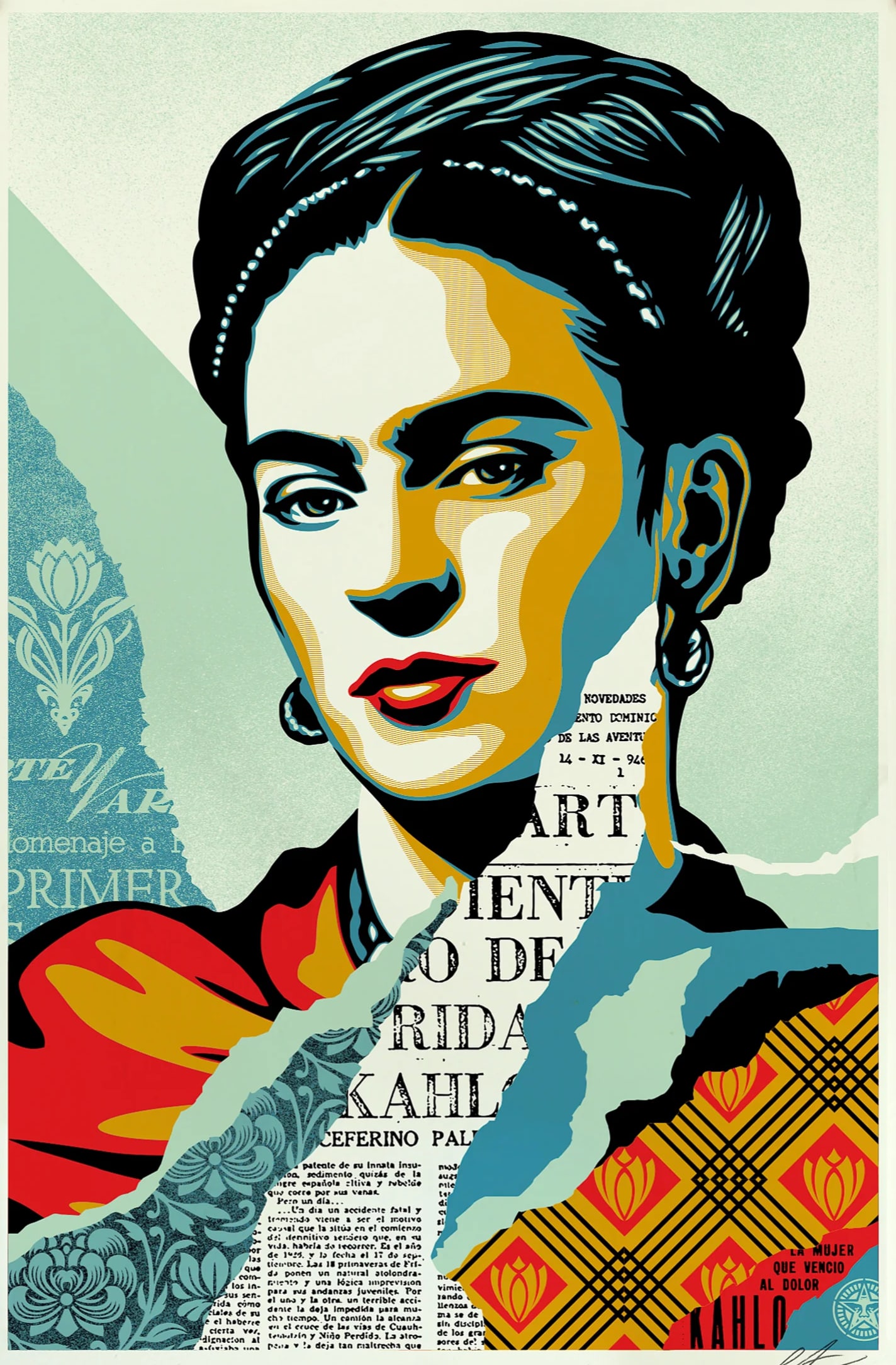 SHEPARD FAIREY - FRIEDA KAHLO (1 of 1)