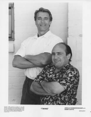 Twins Arnold Schwarzenegger Danny Devito Signed May 26 2018 True Treasures Of Beverly Hills In Ca