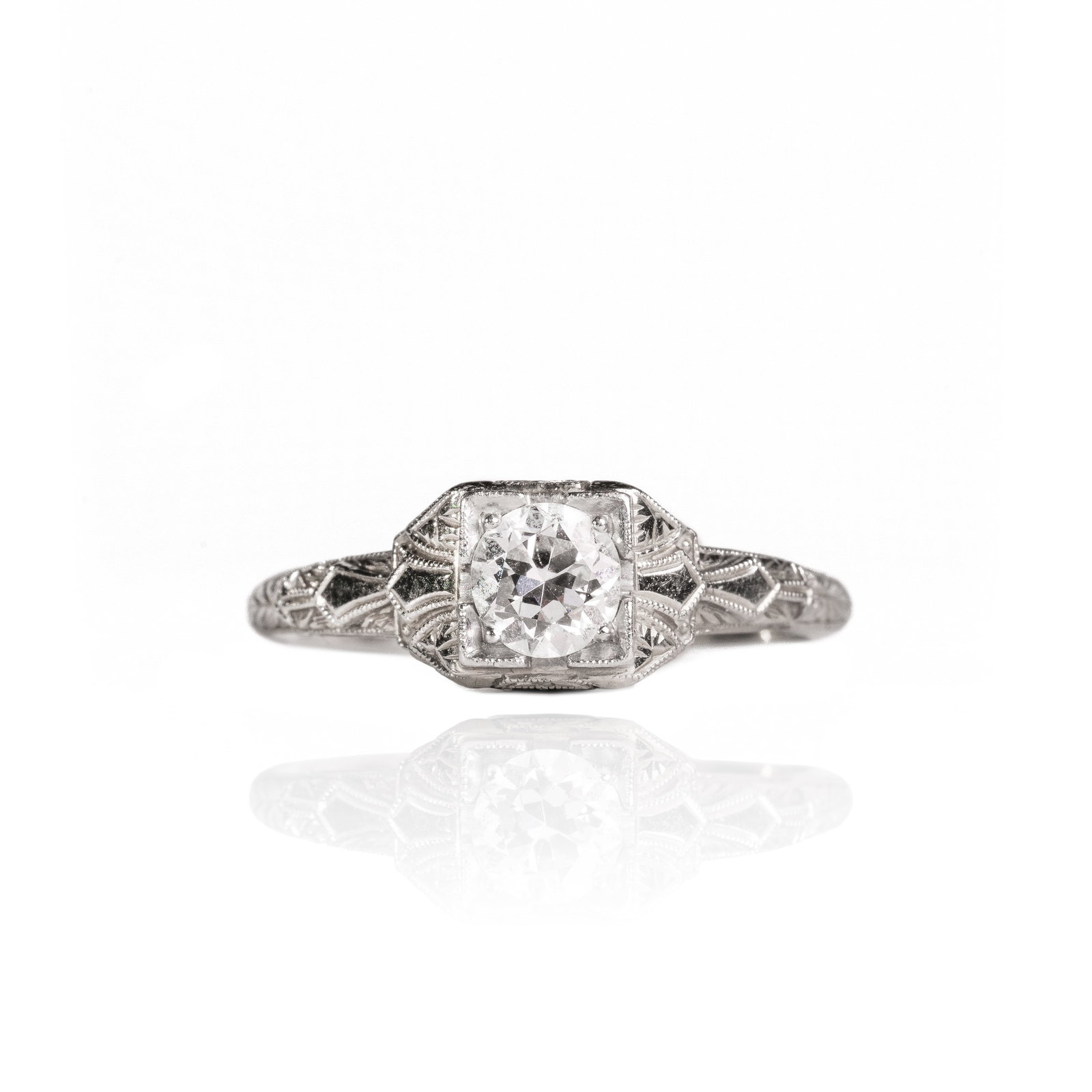Edwardian Diamond Ring (1 of 4)