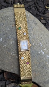 Henri Pommier Ladies Gold Watch