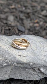 Gold Rolling Ring
