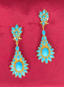 Vintage Turquoise Earrings