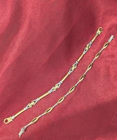 A Pair of Gold Bracelets