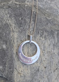 Tiffany & Co Elsa Peretti Circle Pendant