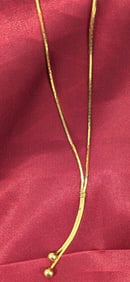 Italian Lariat Necklace