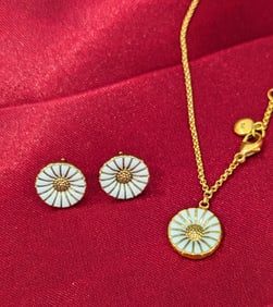 Georg Jensen Earring and Bracelet Set