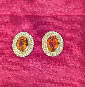 Citrine Earrings