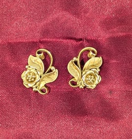 Vintage Flower Earrings