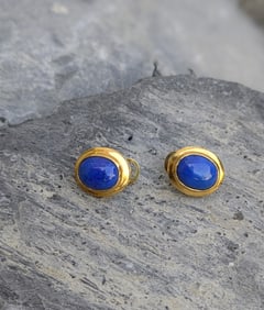 Italian Lapis Earrings