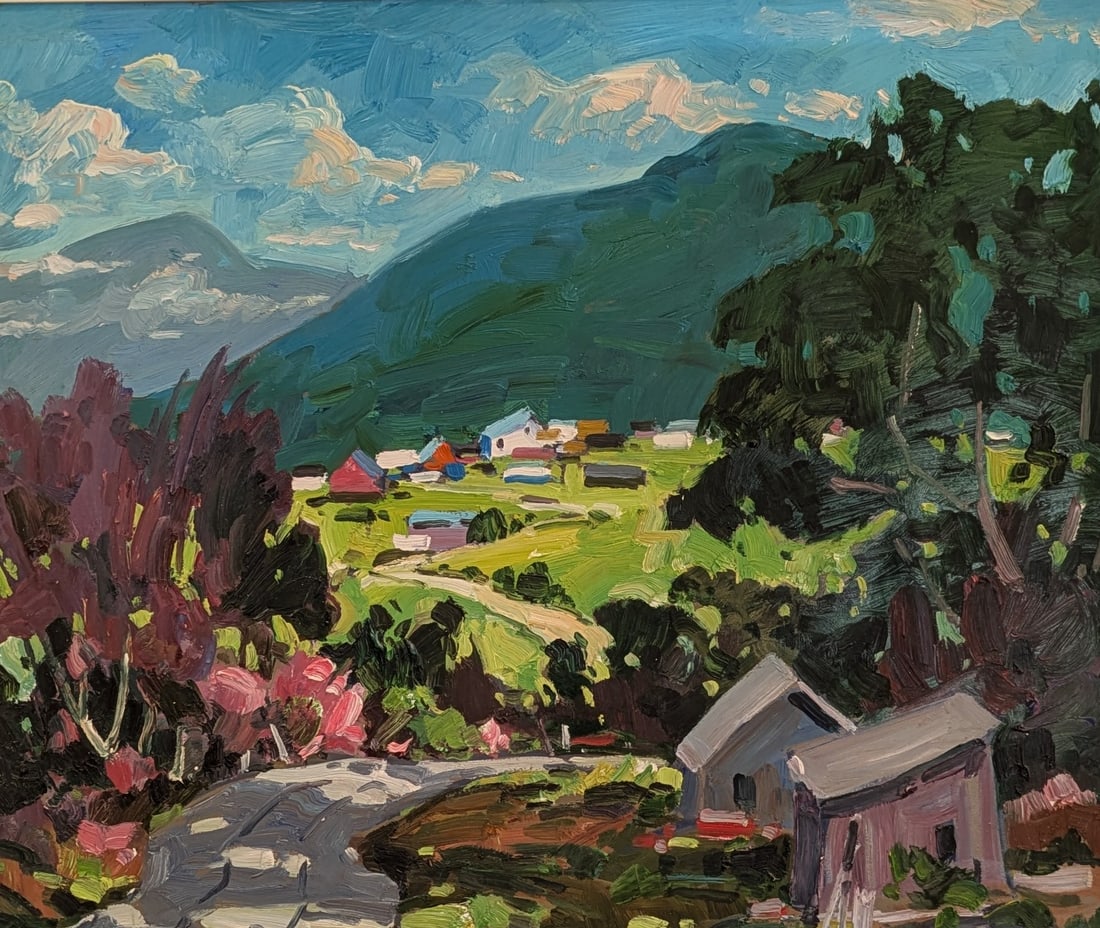 Bruno Cote, Canadian, (1940-2020), “Summer St. Simeon" (1 of 3)