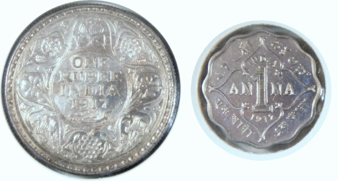 British India, Coins, 2pcs (1 of 1)