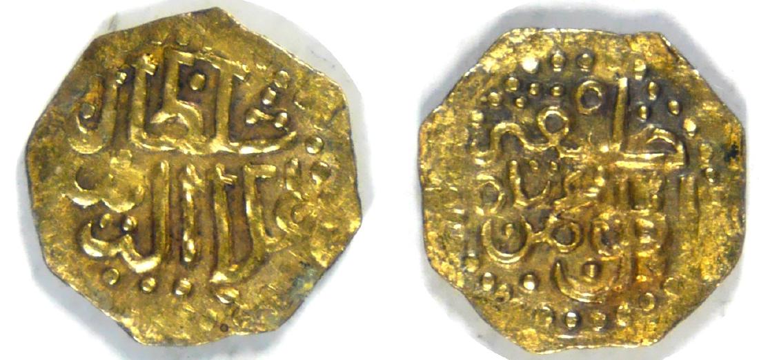 Malay State Johor, Gold Kupang: Malay State Johor, Gold Kupang (SS2),Sultan Ala’uddin Riayat Shah II, w:0.70gm, d:12.5mm, 1527/28-1564, obv: In Arabic “Sultan Ala’uddin”, rev: in Arabic “Khalifatul Muminin”, edge: plain,