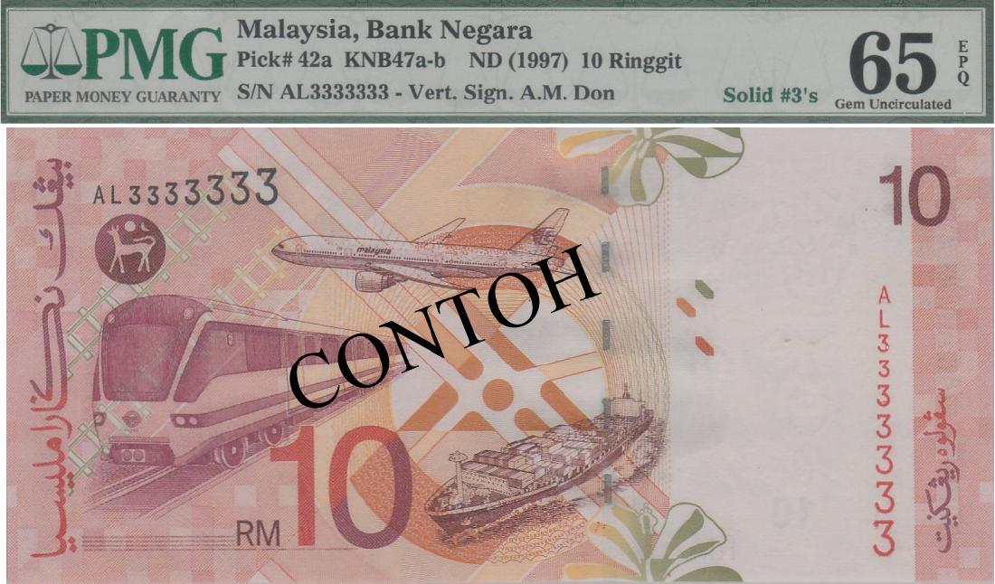 Malaysia, 8th series Banknote(s) (1 of 1)