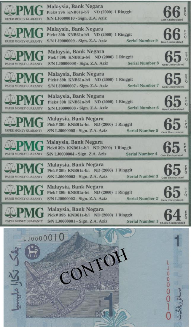 Malaysia, 11th series Banknote(s) (1 of 1)