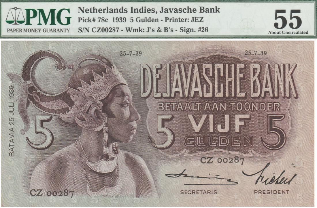Netherlands Indies, Javasche Bank (1 of 1)