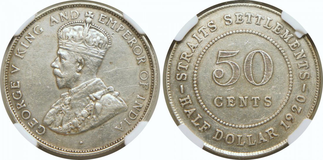 1920, Silver 50c, NGC XF Details, surface hairlines (1 of 1)