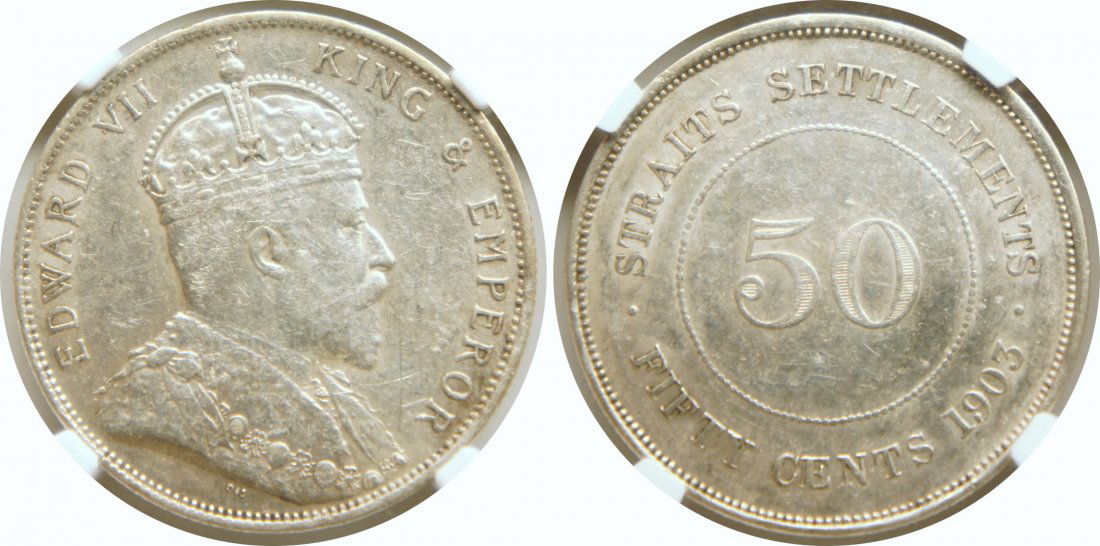 1903, Silver 50c. NGC AU 50 (1 of 1)