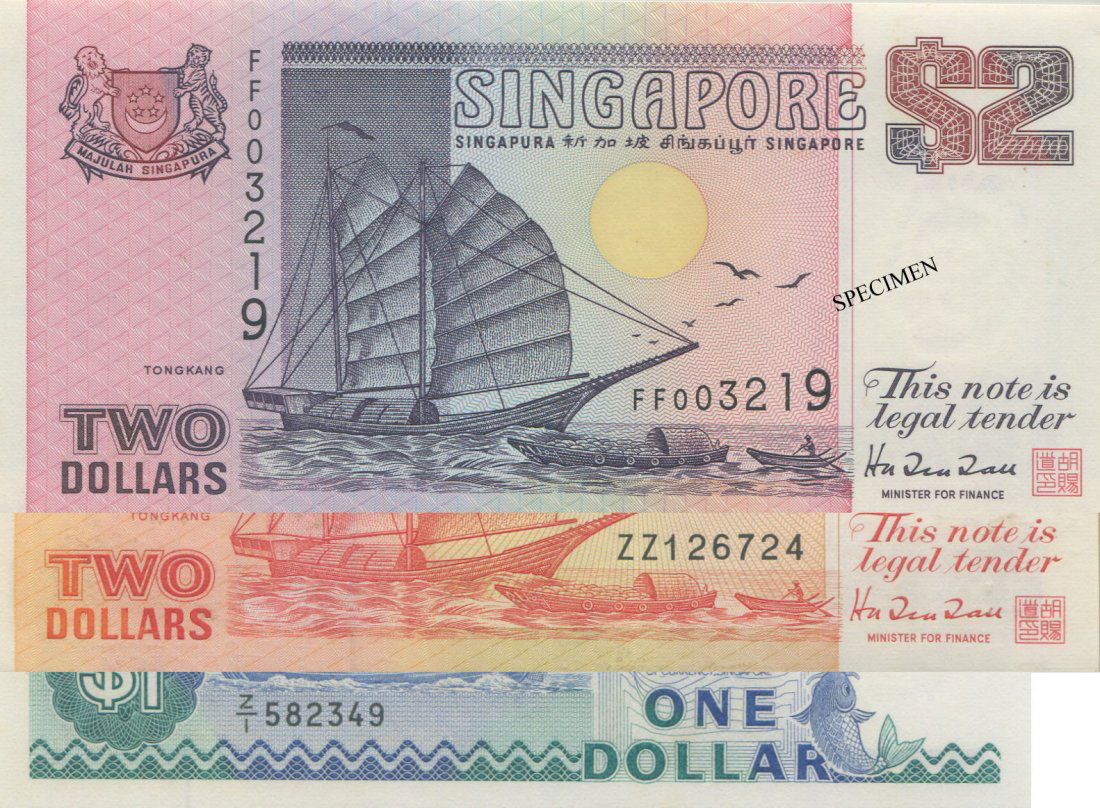 Ship, $1, replacement notes, HTT. 11pcs. (1 of 1)