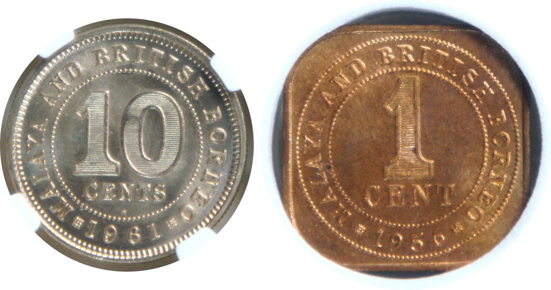 Malaya & British Borneo. 2pcs (1 of 1)