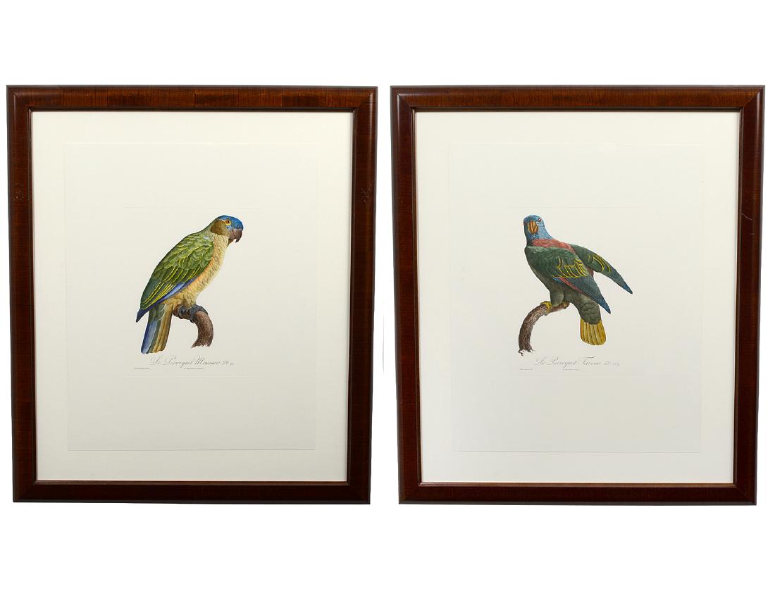 TWO HAND COLORED ENGRAVINGS AFTER JACQUES BARRABAND (1 of 5)