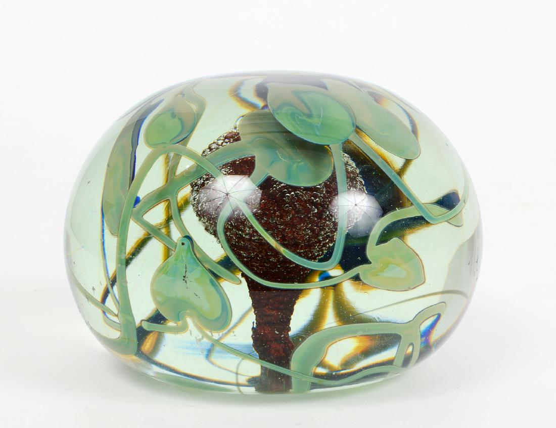 CHARLES LOTTON LARGE MILLEFLORE PAPERWEIGHT (1 of 4)