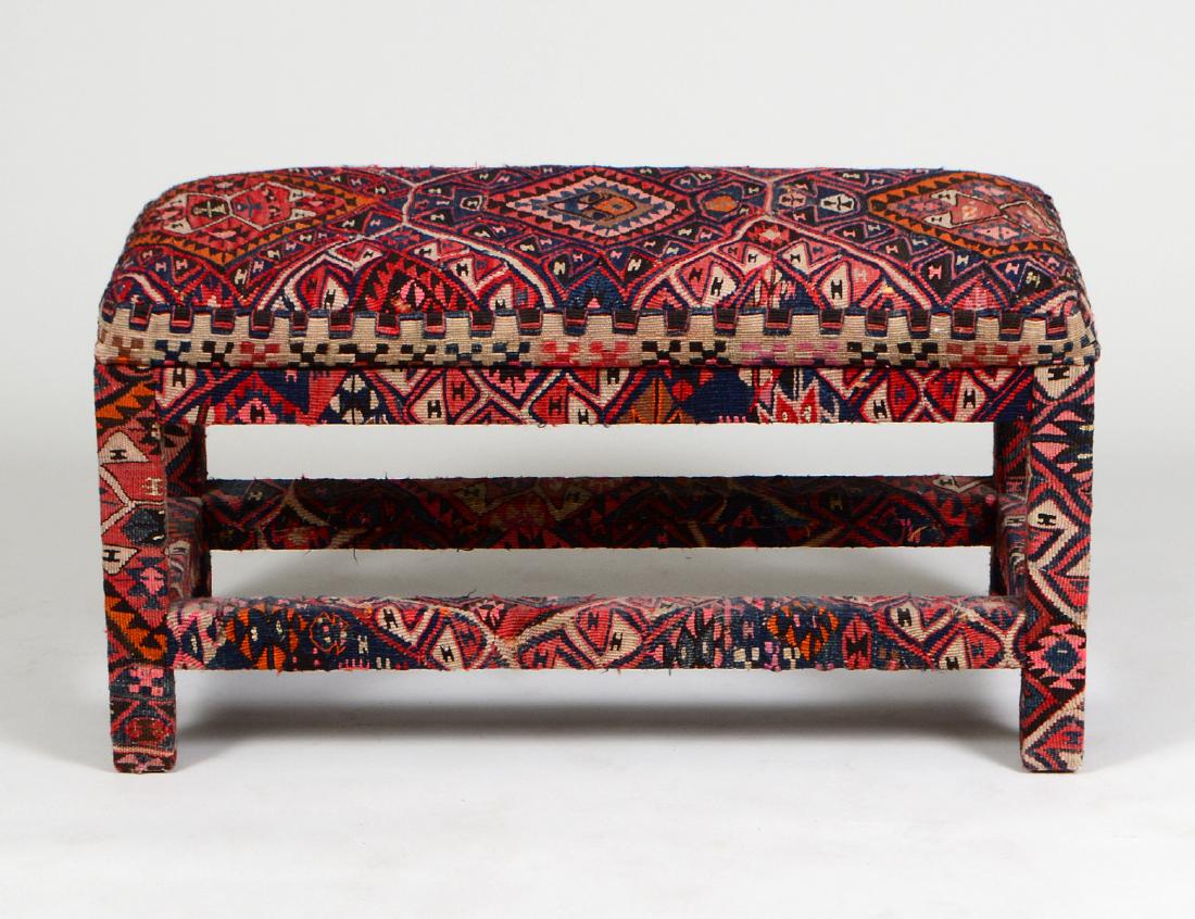 KILIM UPHOLSTERED WINDOW SEAT (1 of 5)