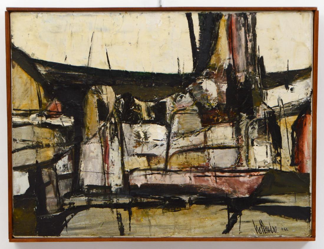 GINO HOLLANDER (American. 1924-2015) (1 of 3)