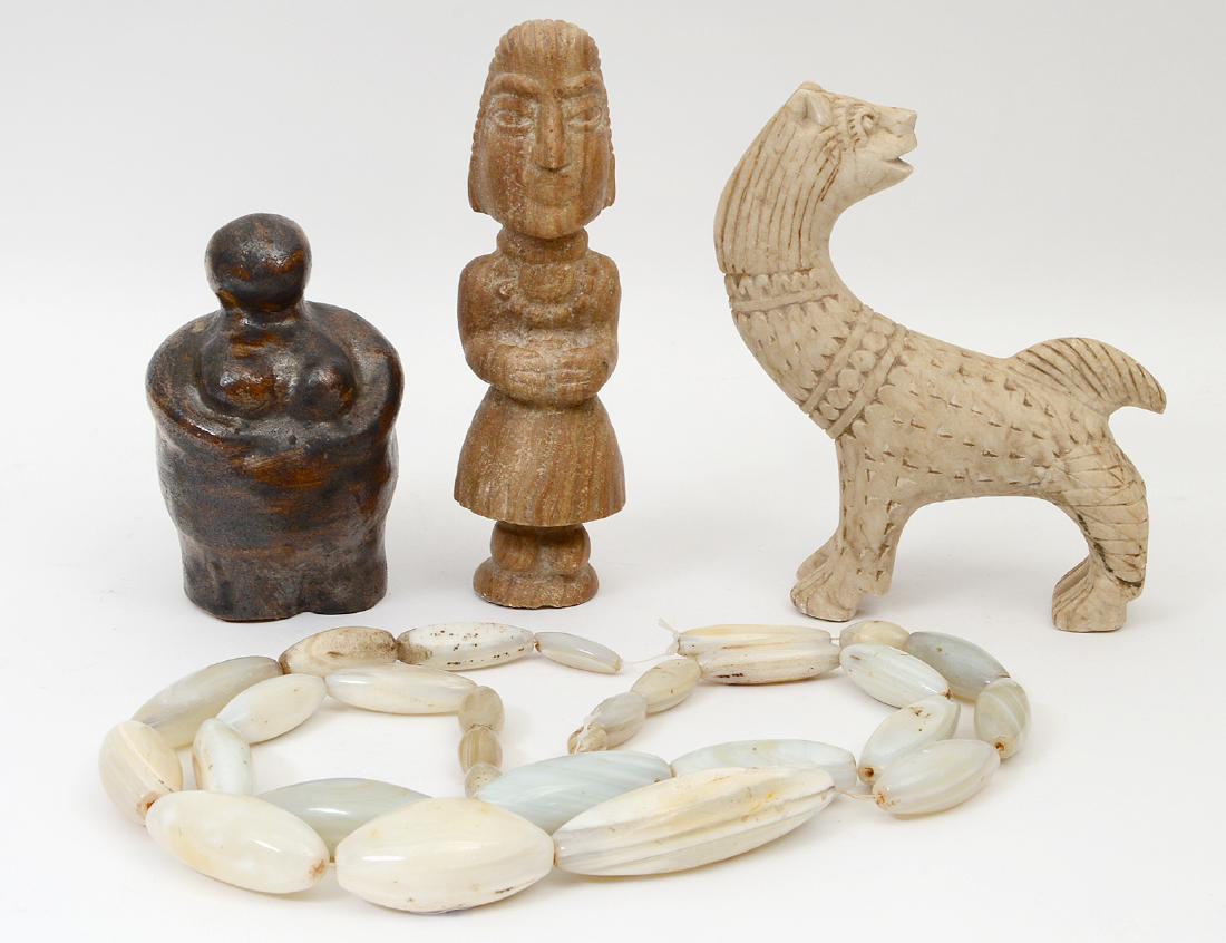 GROUP OF MISCELLANEOUS SIMULATED ANTIQUITIES (1 of 10)